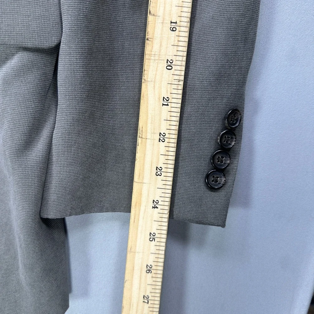 Lauren Ralph Lauren Blazer Mens 38R Faux Suede Sport Coat Taupe 2 Button